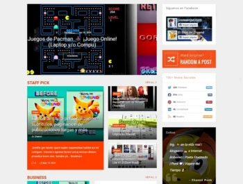 Plantilla Blogger Premium Profesional Descarga Gratuita: MagOne V.6.9 [Download]