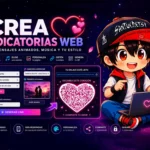 Crea páginas web románticas con mensajes, música y foto para compartir con QR