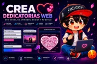 Crea páginas web románticas con mensajes, música y foto para compartir con QR