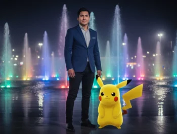 Crea una foto tuya en Circuito Mágico del Agua junto a personajes de anime usando IA Crea una foto tuya en Circuito Mágico del Agua junto a personajes de anime usando IA