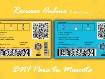 Crea un DNI para tu mascota de forma online (Parte Reverso)