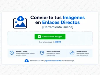 Sube tus imágenes y obtén enlaces directos al instante [Herramienta Online]
