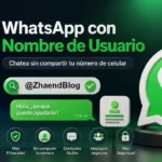 WhatsApp: así funciona el nombre de usuario y mejora tu privacidad en 2026