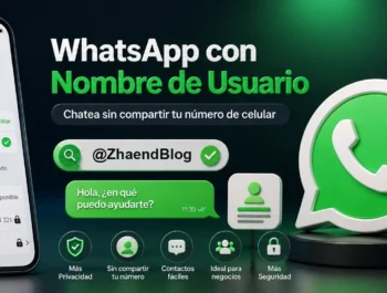 WhatsApp: así funciona el nombre de usuario y mejora tu privacidad en 2026