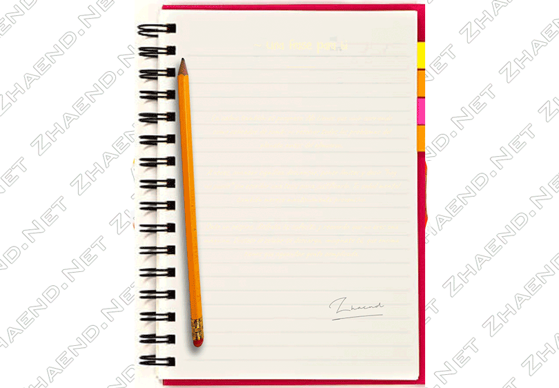 Crea imágenes con frases en fondos de cuaderno y papel Crea imágenes con frases en fondos de cuaderno y papel